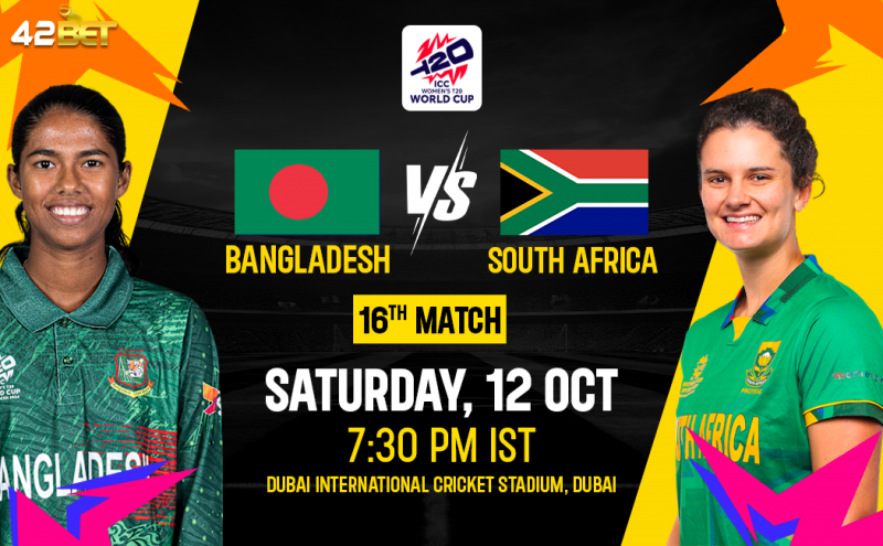 BAN-W vs SA-W 16th T20 Match Prediction, Playing XI & Fantasy Cricket Tips Women’s T20 World Cup 2024: 