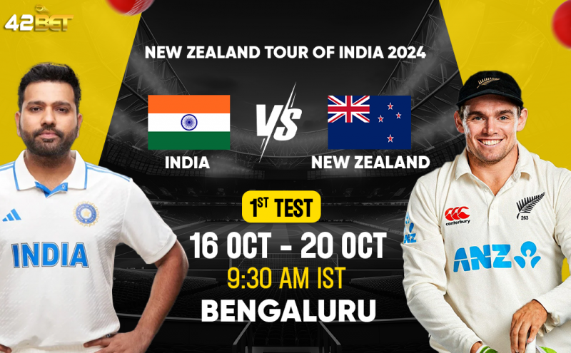 India vs New Zealand Test Series 2024: Full Schedule, Venues & Match Predictions: 