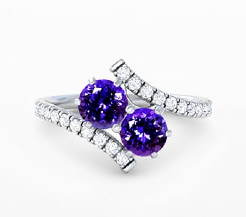 Natural Women Tanzanite Rings: 