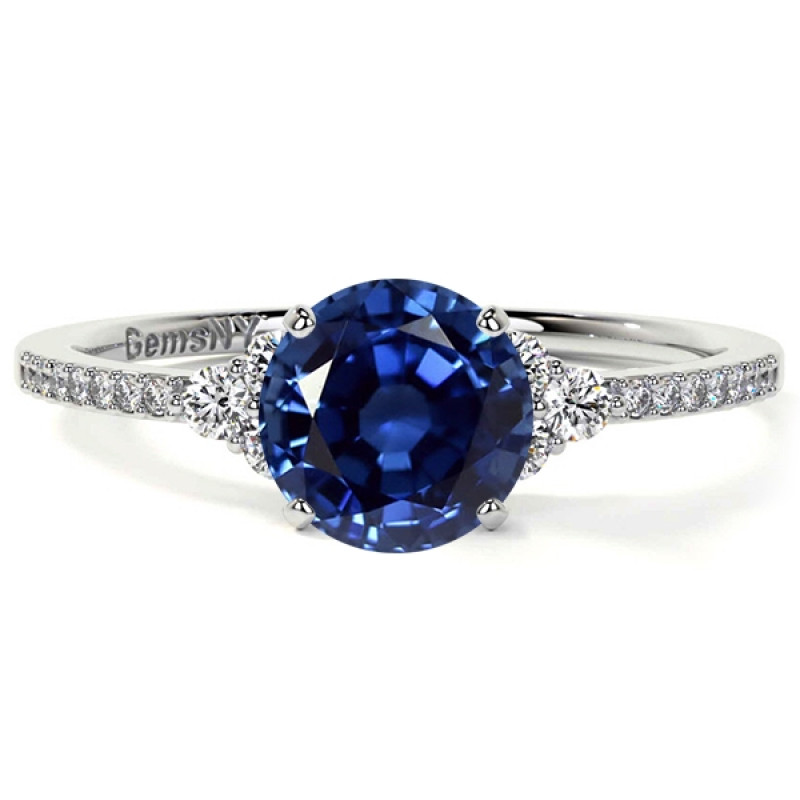 Natural Tanzanite Engagement Rings: 