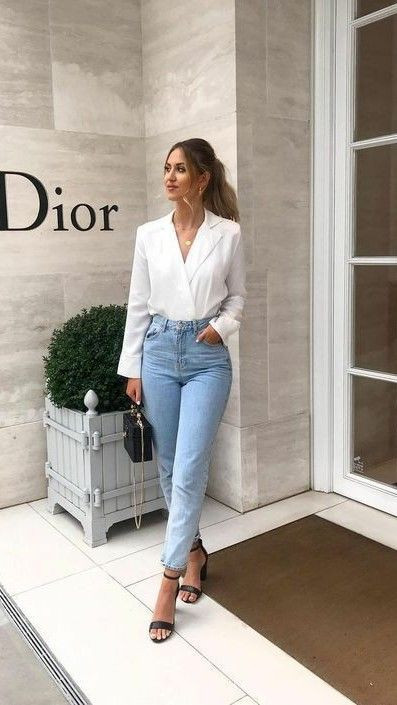 Classy outfit with dress shirt