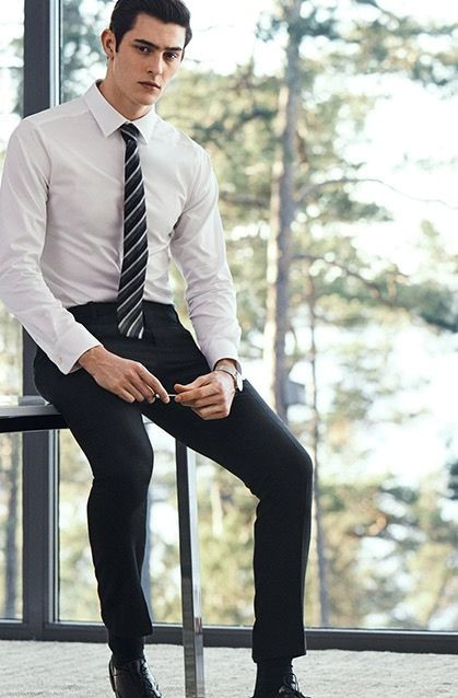 Outfit interview kerja pria, sport elegante