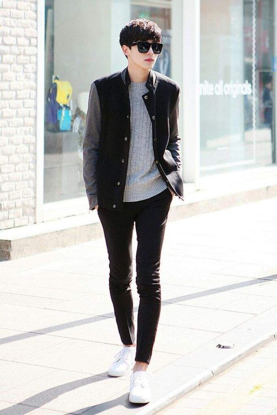Korean style clothes male, men's clothing