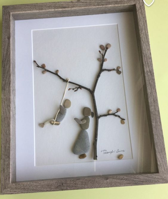 It's stony cute, with a pebble family that's sure to make Grandma's day rock!: 